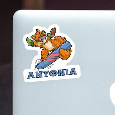 Sticker Antonia Ridergirl Laptop Image