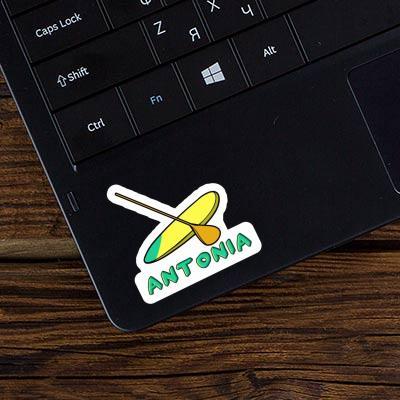 Stand Up Paddle Sticker Antonia Laptop Image