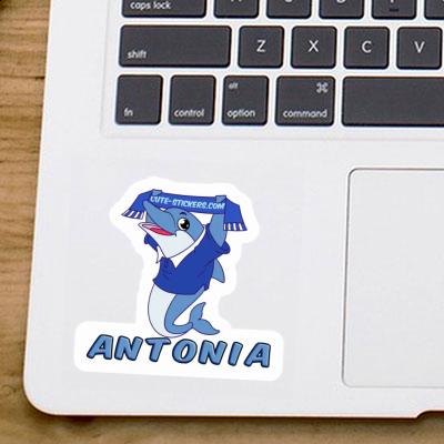 Dolphin Sticker Antonia Notebook Image