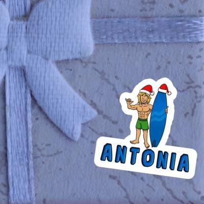 Antonia Sticker Surfer Image