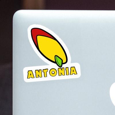 Surfboard Sticker Antonia Laptop Image