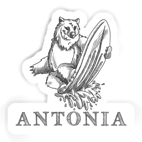 Antonia Sticker Bear Notebook Image