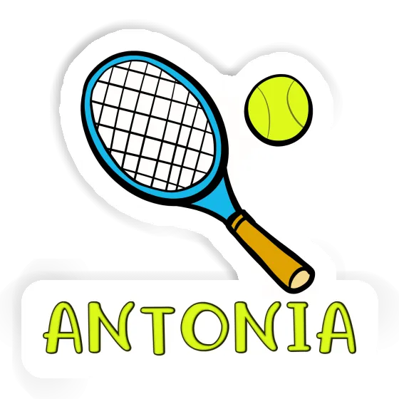 Sticker Antonia Tennisschläger Gift package Image