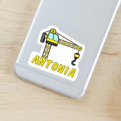 Sticker Tower Crane Antonia Notebook Image