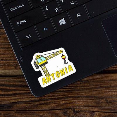 Sticker Tower Crane Antonia Laptop Image