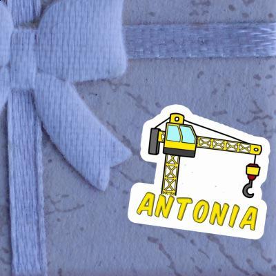 Sticker Tower Crane Antonia Notebook Image