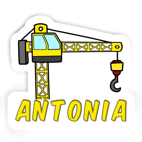 Antonia Autocollant Grue Gift package Image