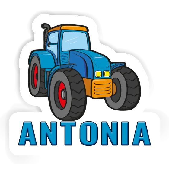 Antonia Autocollant Tracteur Notebook Image