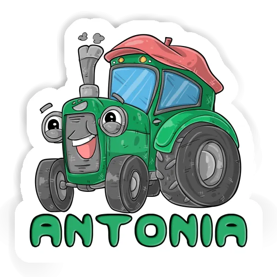 Antonia Sticker Tractor Image