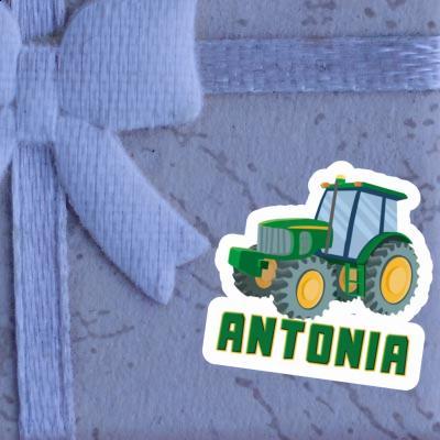 Sticker Antonia Tractor Notebook Image