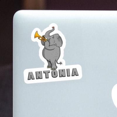 Antonia Sticker Elephant Laptop Image