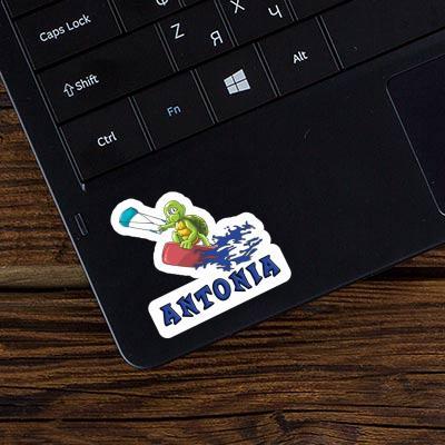 Kitesurfer Sticker Antonia Laptop Image