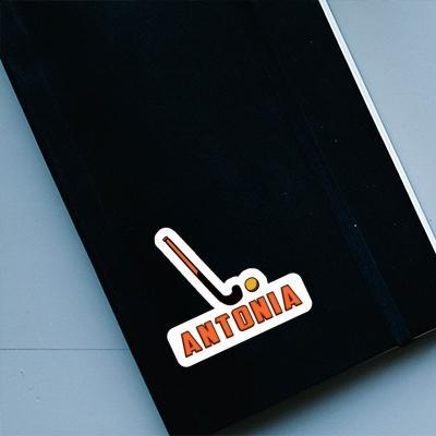 Sticker Floorball Stick Antonia Notebook Image