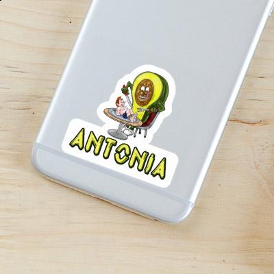 Avocado Sticker Antonia Notebook Image