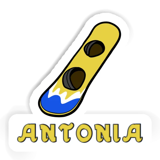 Sticker Wakeboard Antonia Image