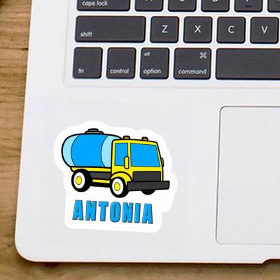 Sticker Water Truck Antonia Laptop Image