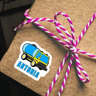 Sticker Water Truck Antonia Notebook Image