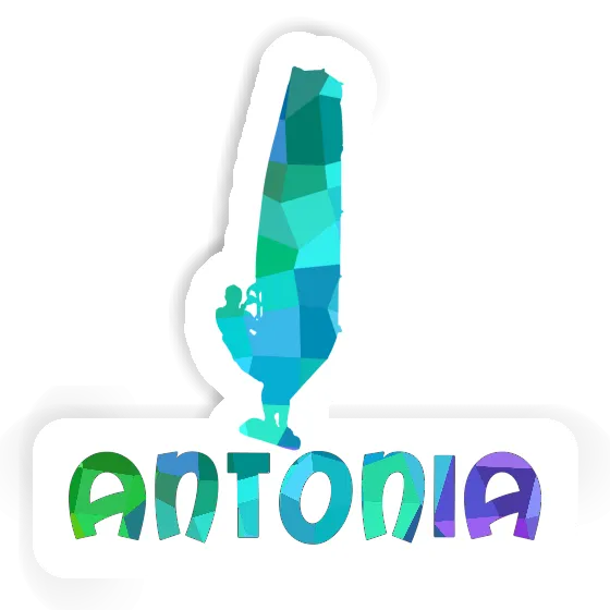 Sticker Antonia Windsurfer Image