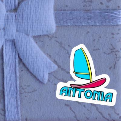 Antonia Autocollant Planche de windsurf Laptop Image