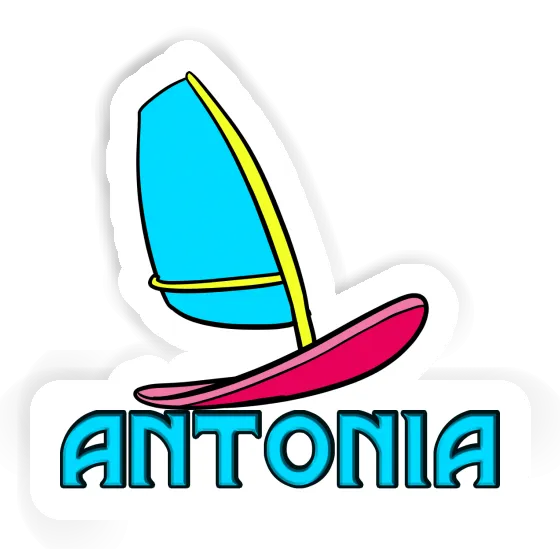 Sticker Antonia Windsurfbrett Image