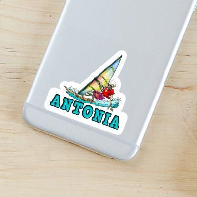 Sticker Surfer Antonia Laptop Image