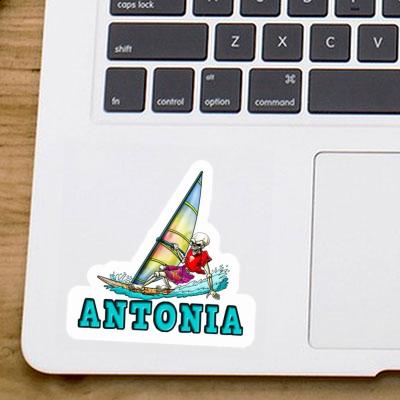 Aufkleber Surfer Antonia Laptop Image