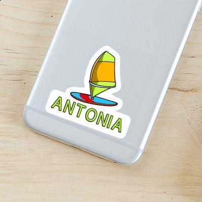 Antonia Sticker Windsurf Board Notebook Image