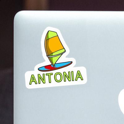 Antonia Sticker Windsurf Board Image