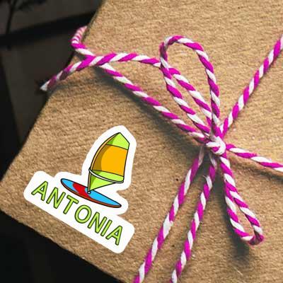 Antonia Sticker Windsurf Board Notebook Image