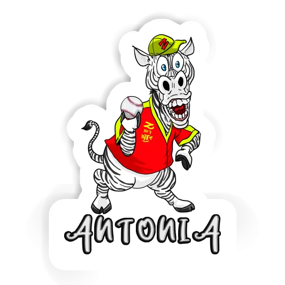 Sticker Antonia Zebra Gift package Image