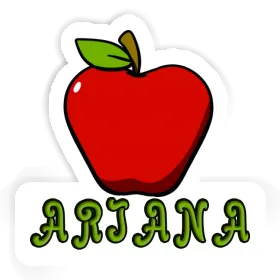 Ariana Autocollant Pomme Image