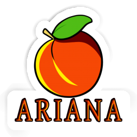 Autocollant Abricot Ariana Image