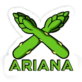 Ariana Aufkleber Spargel Image