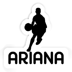 Aufkleber Ariana Basketballspieler Image