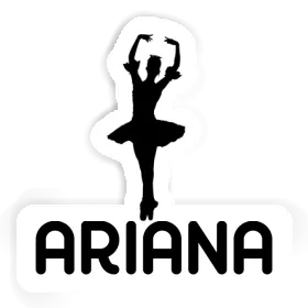 Ariana Autocollant Ballerine Image