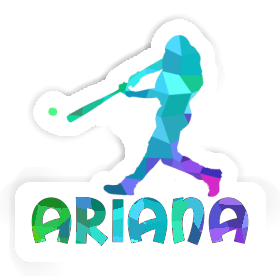 Baseball Player Sticker Ariana Image