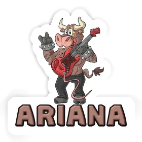 Ariana Aufkleber Stierrocker Image