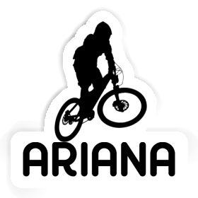 Aufkleber Downhiller Ariana Image