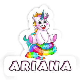Ariana Sticker Baby Einhorn Image