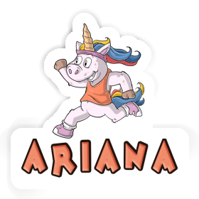 Ariana Autocollant Coureuse Image