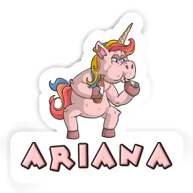 Ariana Autocollant Fumeuse Image