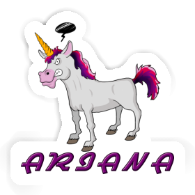 Autocollant Ariana Licorne Image