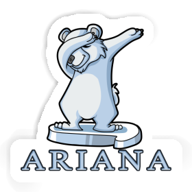 Autocollant Ours polaire Ariana Image