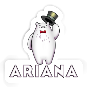 Aufkleber Eisbär Ariana Image