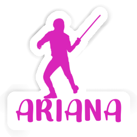 Autocollant Ariana Escrimeur Image