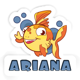 Sticker Fisch Ariana Image