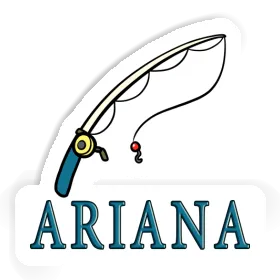 Sticker Fishing Rod Ariana Image