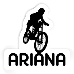 Ariana Autocollant Freeride Biker Image