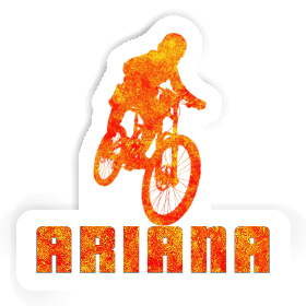 Ariana Autocollant Freeride Biker Image