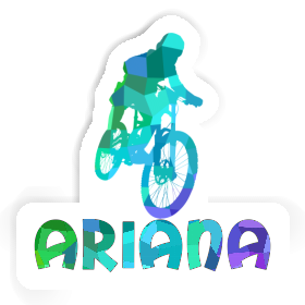 Autocollant Freeride Biker Ariana Image